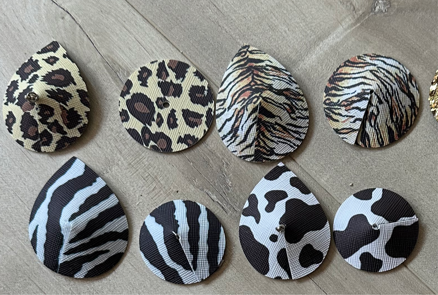 Black & White Animal Pack: 5 for $45 (no tassel)